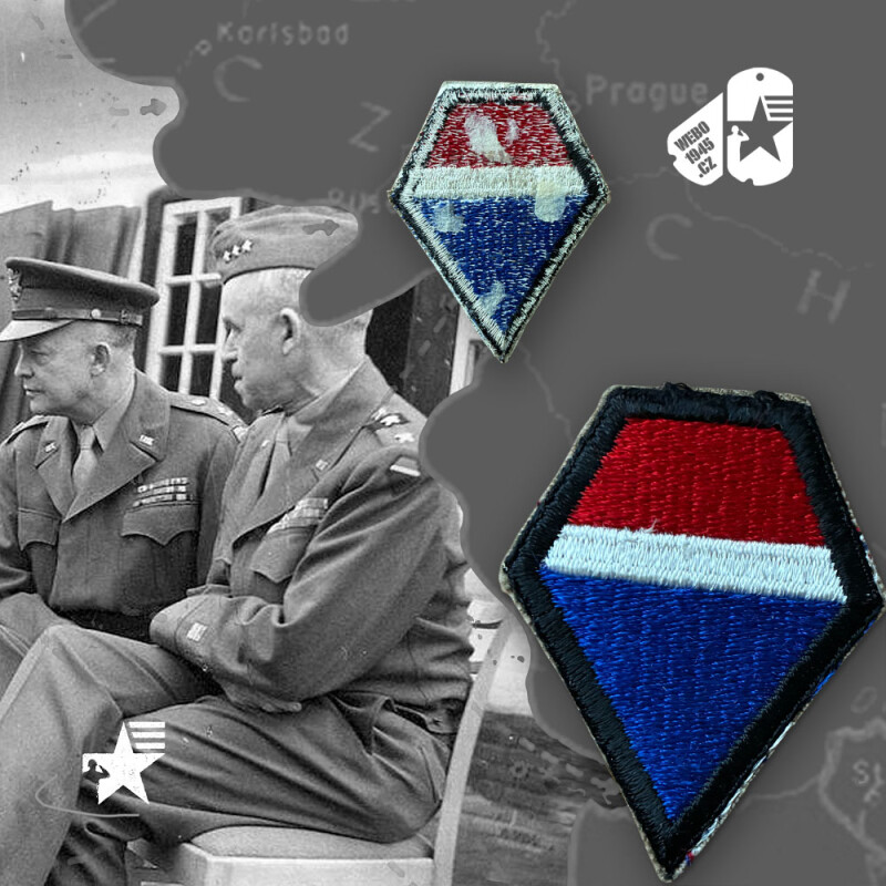 Originální nášivka US 12. skupina armád